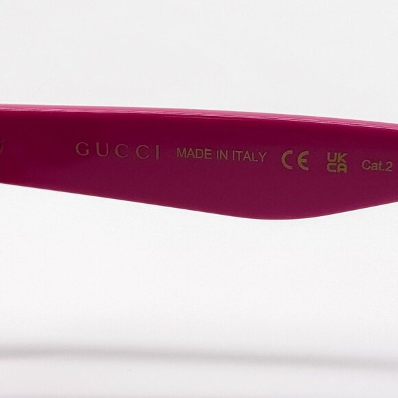 NEW GUCCI SUNGLASSES GG1638S 003 PINK/BLACK WOMEN EYEWEAR GUCCI main image 11